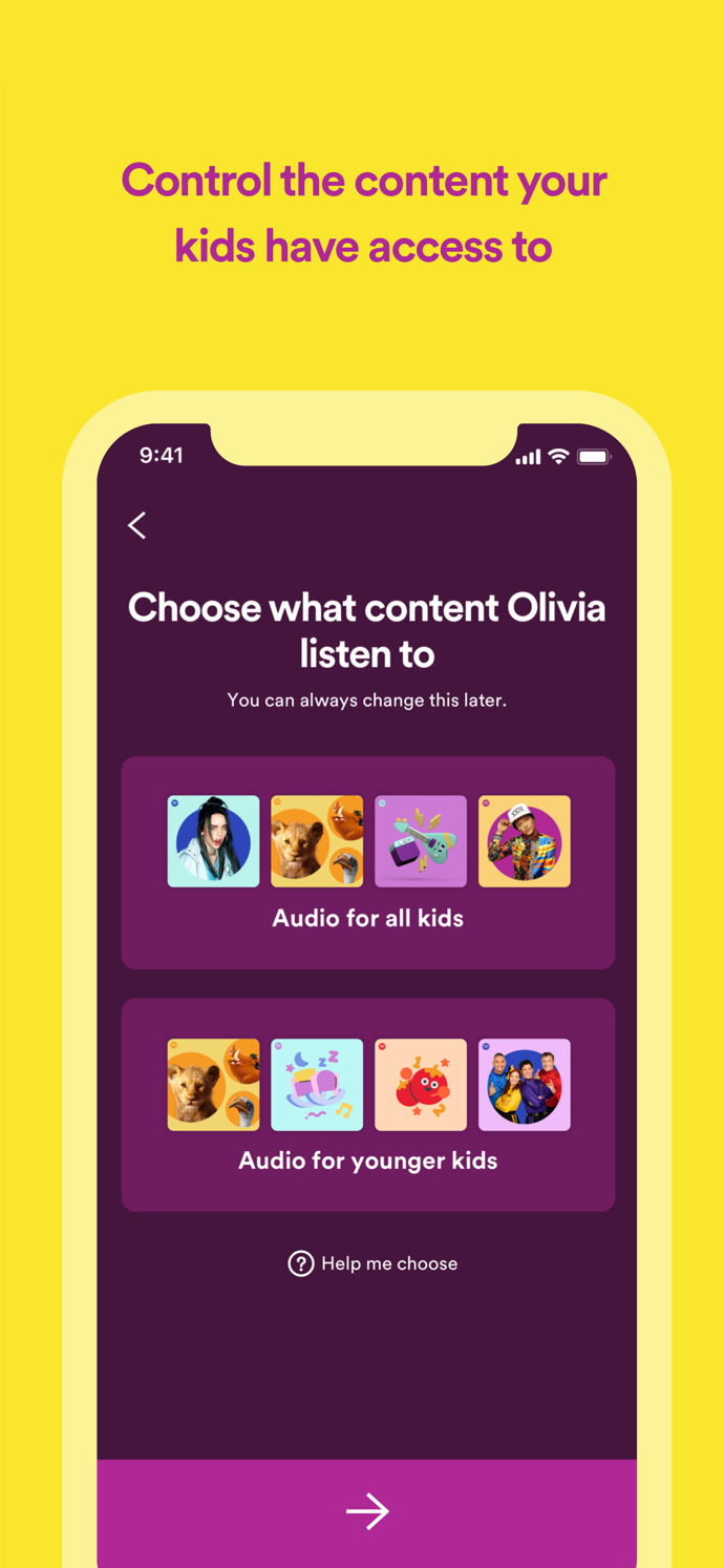 Spotify Kids App Store screenshot 5