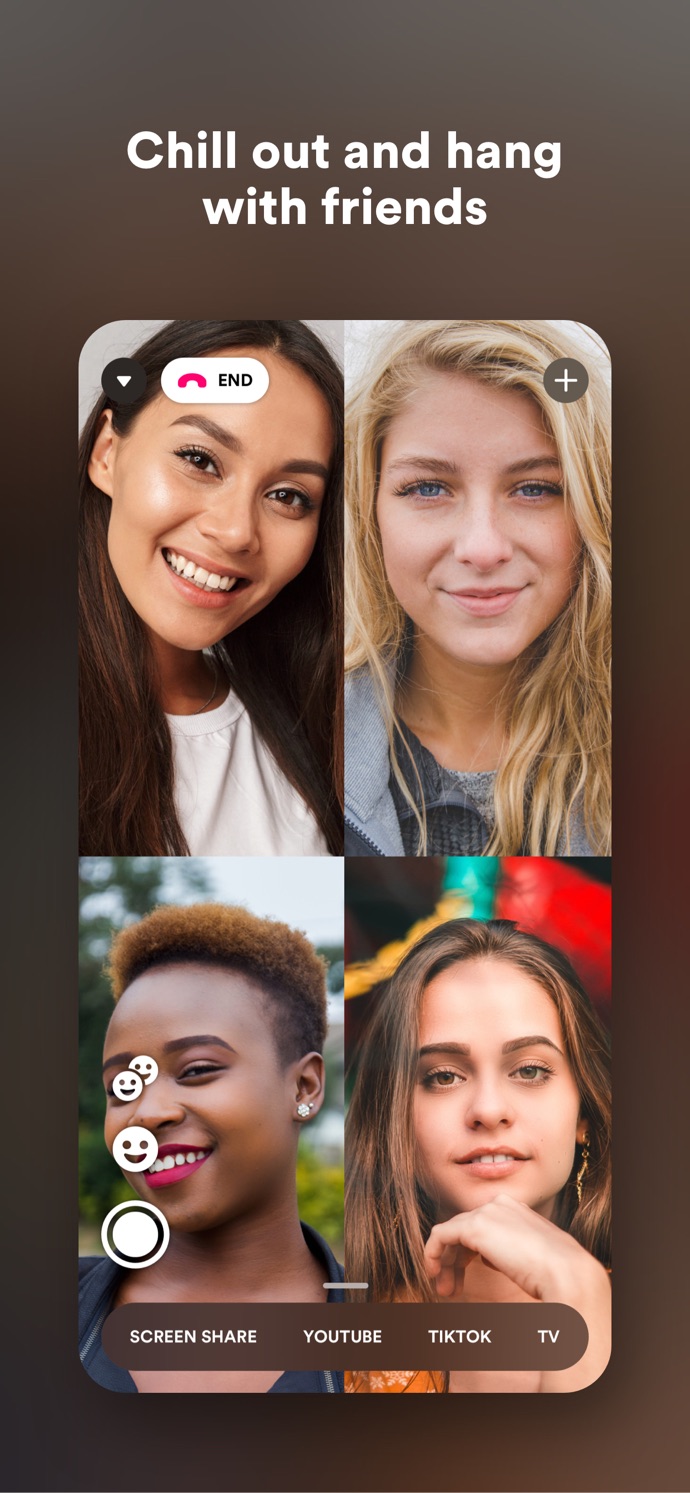 Squad – group video chat app App Store screenshot 1