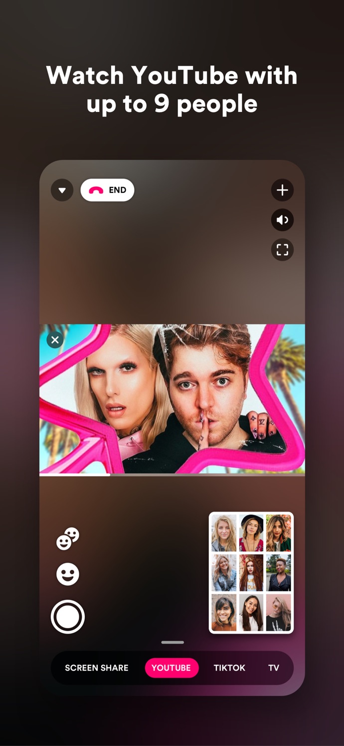 Squad – group video chat app App Store screenshot 2