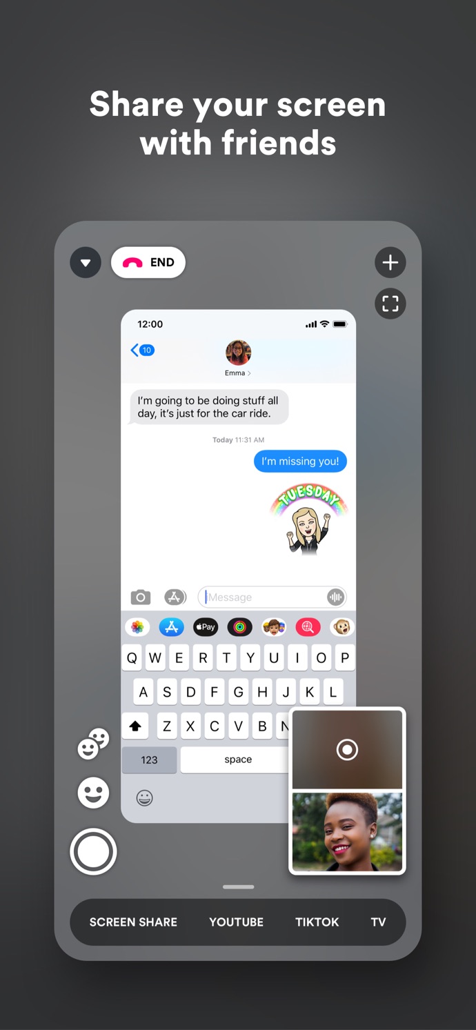 Squad – group video chat app App Store screenshot 4
