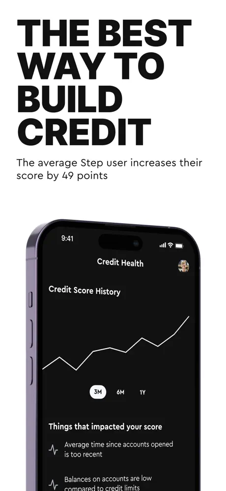 Step: Bank & Build Credit App Store screenshot 4