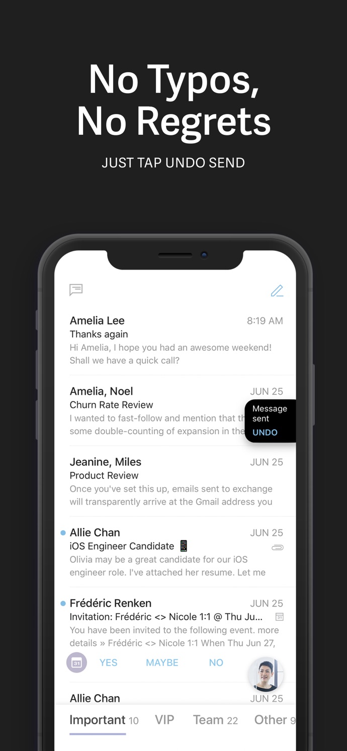 Superhuman – The Fastest Email App Store screenshot 2