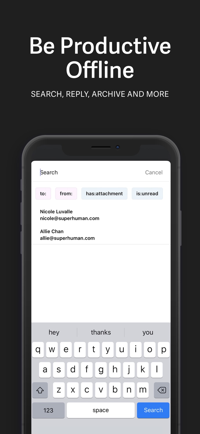 Superhuman – The Fastest Email App Store screenshot 6