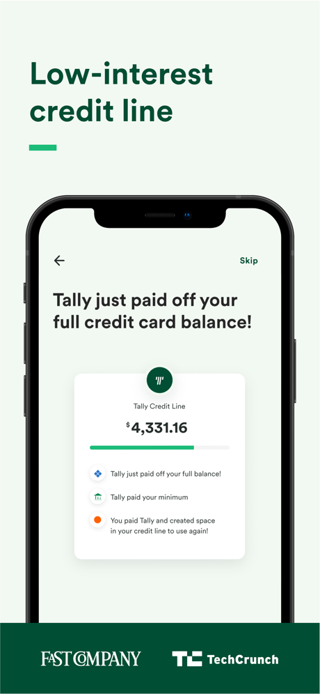 Tally: Pay Off Debt Faster App Store screenshot 3