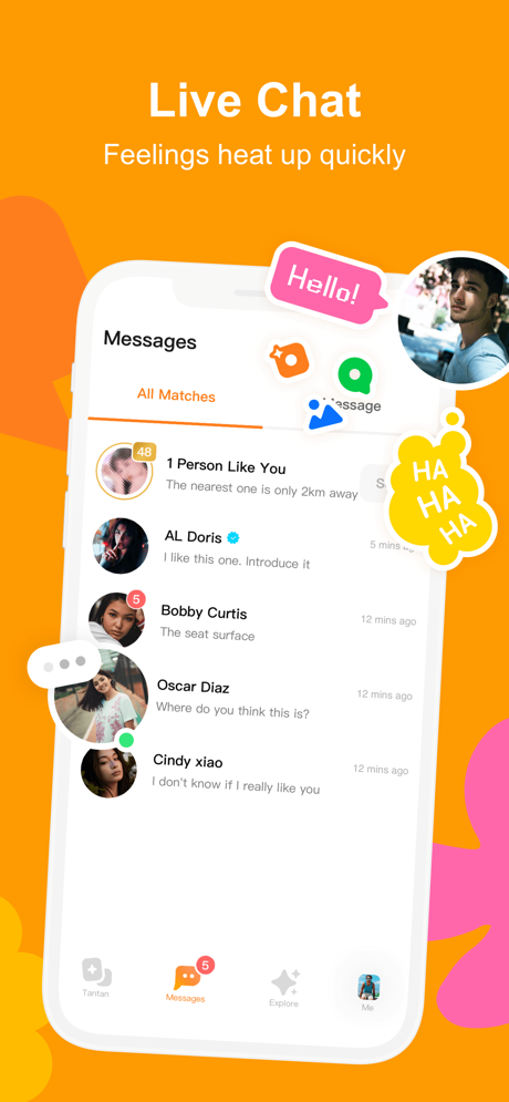 Tantan App Store screenshot 3