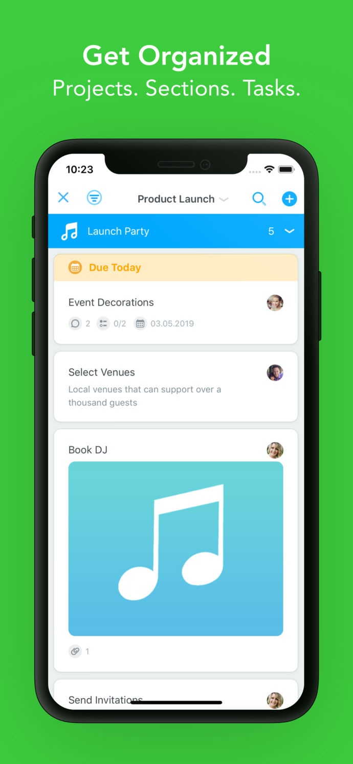Task Management: MeisterTask App Store screenshot 3