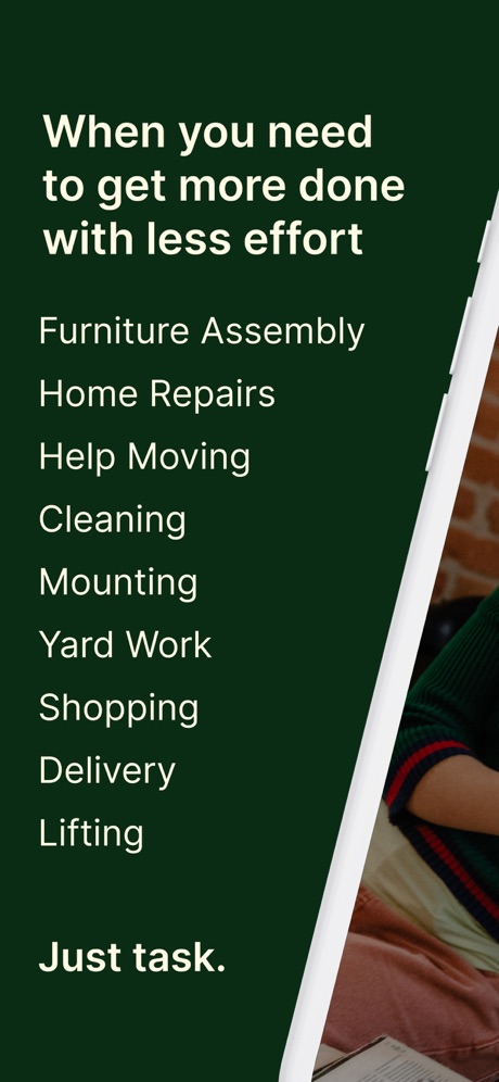 Taskrabbit – Handyman & more App Store screenshot 1