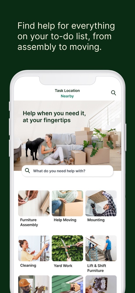 Taskrabbit – Handyman & more App Store screenshot 3