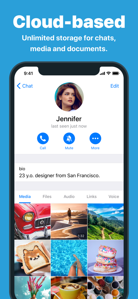 Telegram Messenge‪r‬ App Store screenshot 5