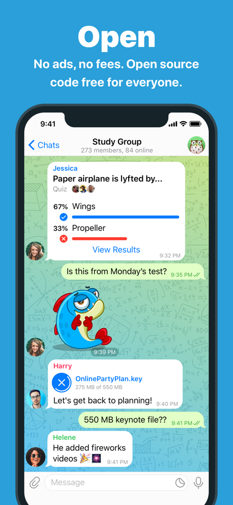 Telegram Messenge‪r‬ App Store screenshot 6