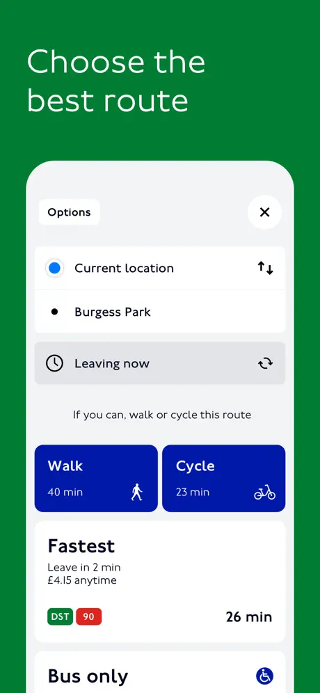 TfL Go: Live Tube, Bus & Rail App Store screenshot 4