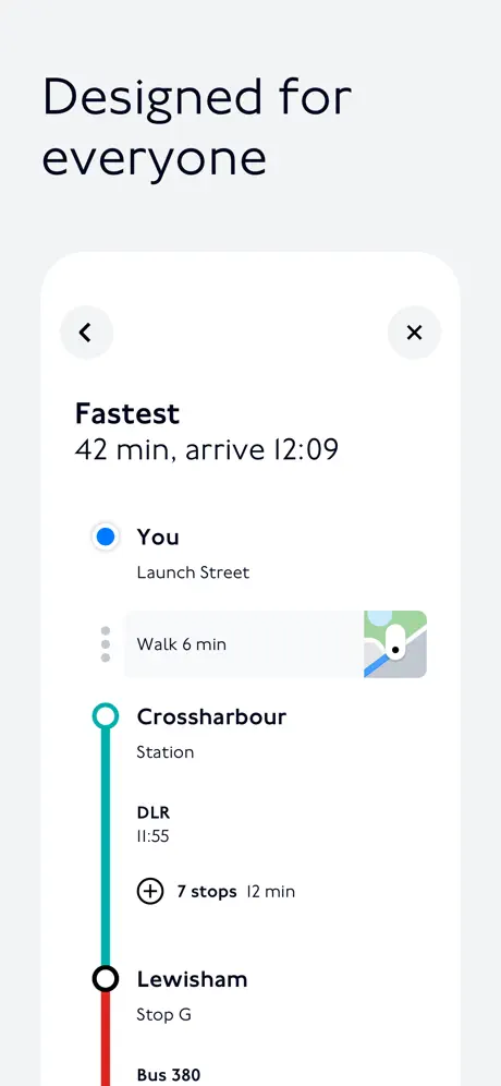 TfL Go: Live Tube, Bus & Rail App Store screenshot 5