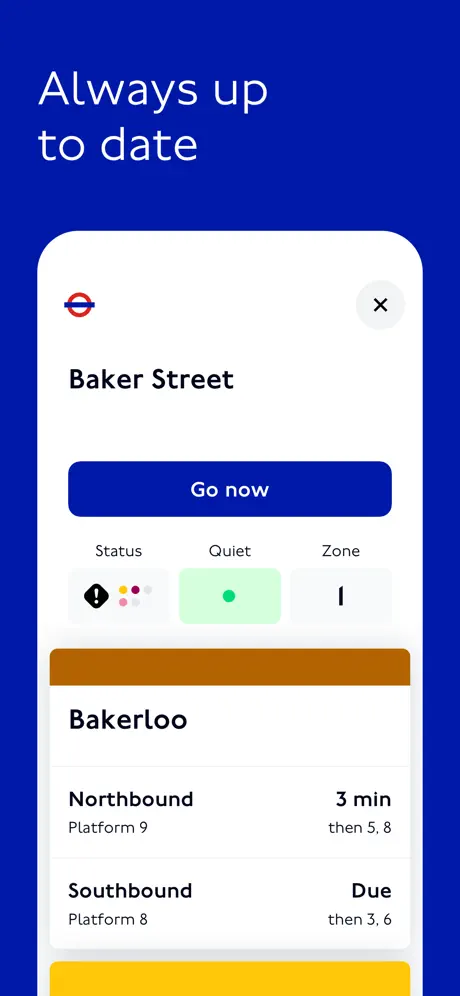 TfL Go: Live Tube, Bus & Rail App Store screenshot 6