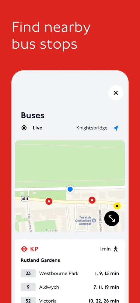 TfL Go: Live Tube, Bus & Rail App Store screenshot 7