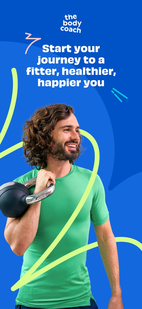 The Body Coach Workout Planner App Store screenshot 1