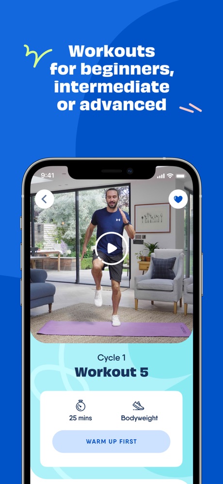 The Body Coach Workout Planner App Store screenshot 2