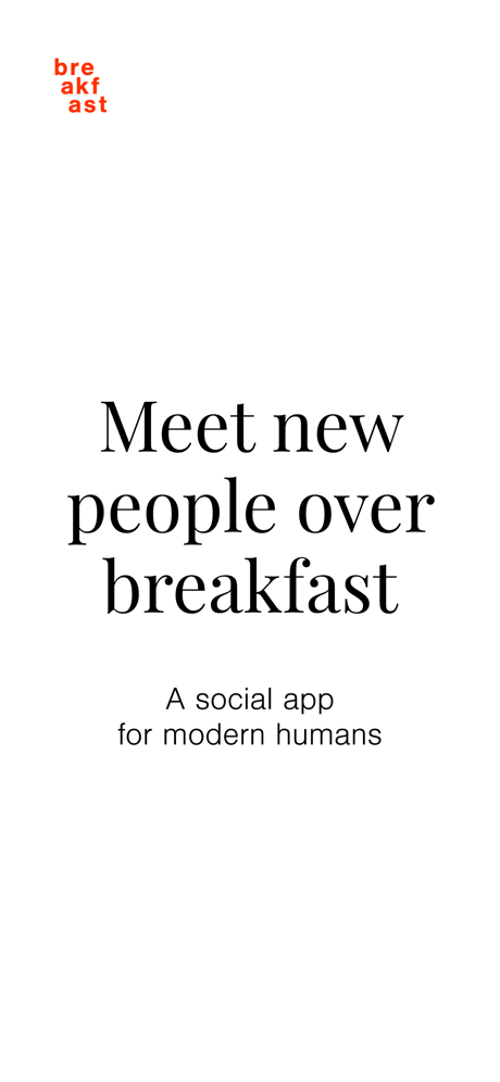 The Breakfast App App Store screenshot 1