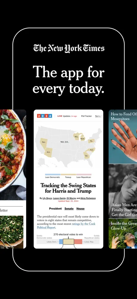 The New York Times: Live News App Store screenshot 1
