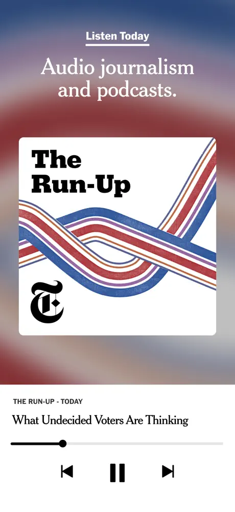 The New York Times: Live News App Store screenshot 3