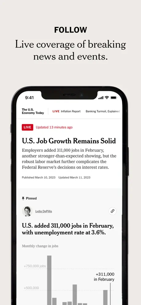 The New York Times App Store screenshot 3