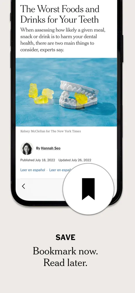 The New York Times App Store screenshot 6