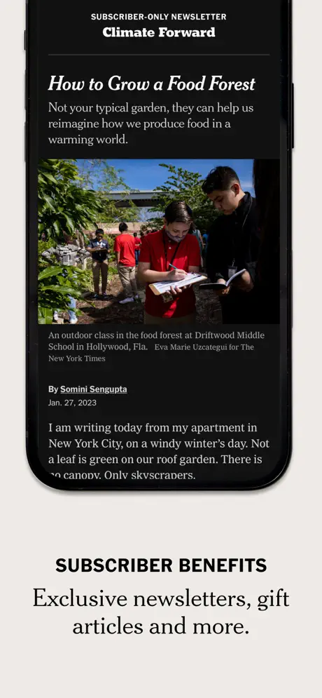 The New York Times App Store screenshot 8