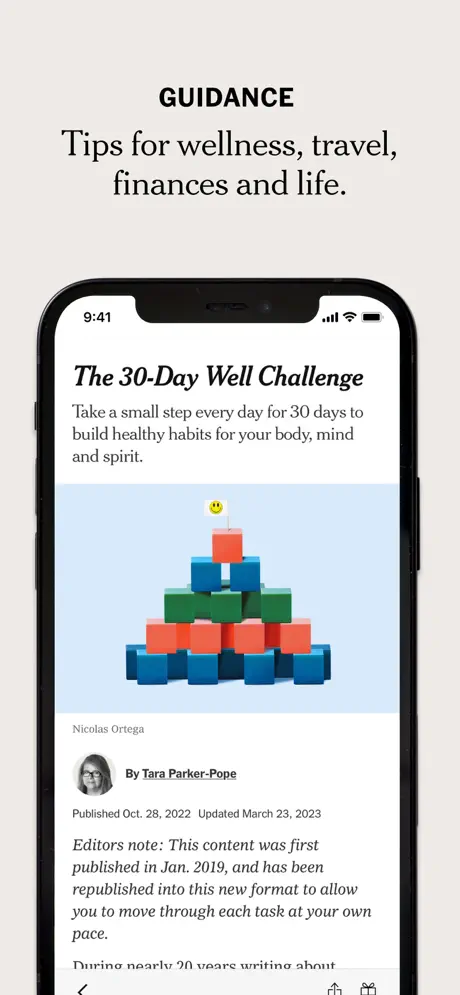 The New York Times App Store screenshot 9