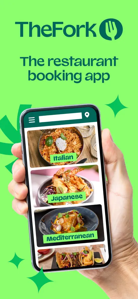 TheFork – Restaurant bookings App Store screenshot 1