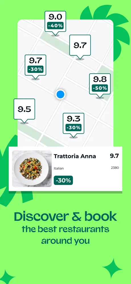 TheFork – Restaurant bookings App Store screenshot 2