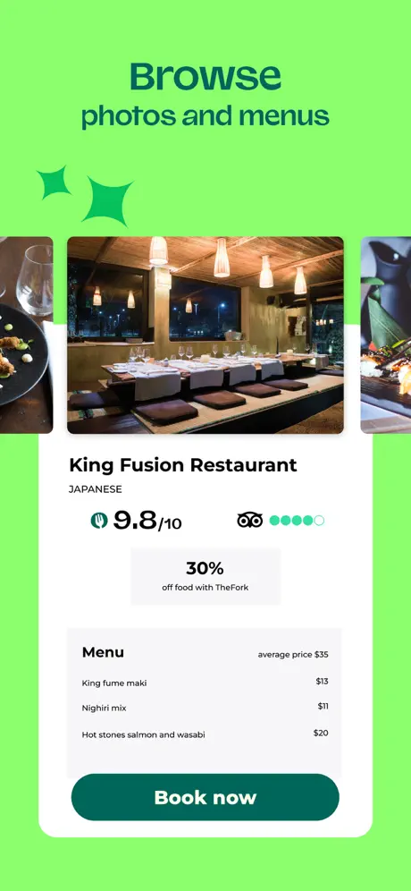 TheFork – Restaurant bookings App Store screenshot 4