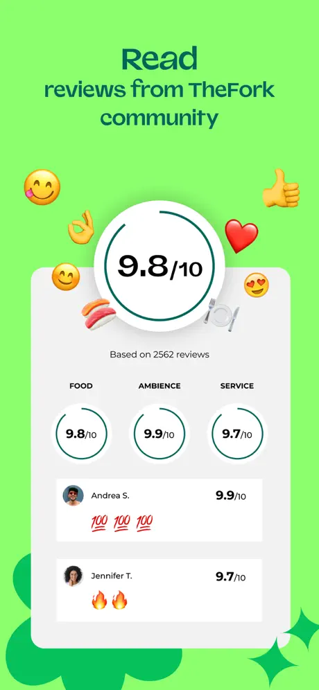 TheFork – Restaurant bookings App Store screenshot 5