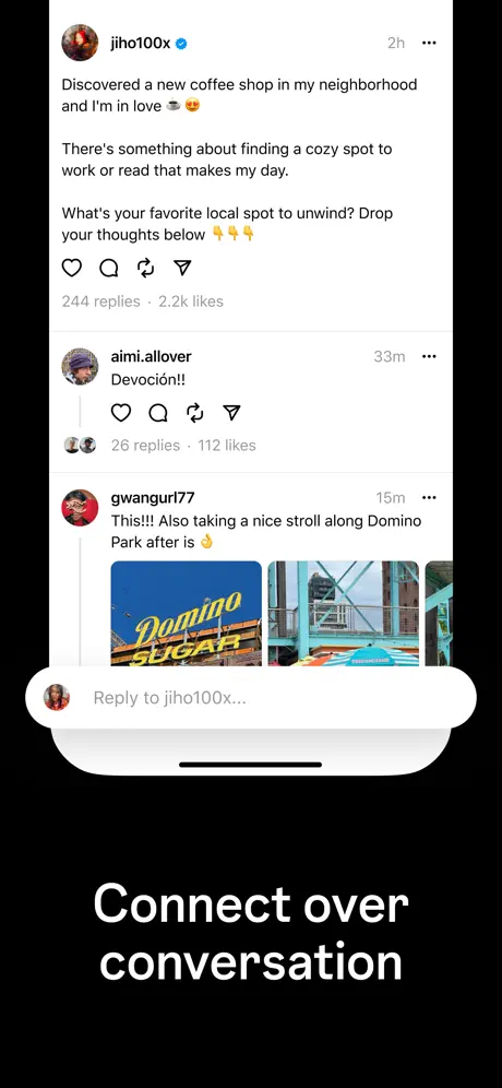 Threads, an Instagram app App Store screenshot 3