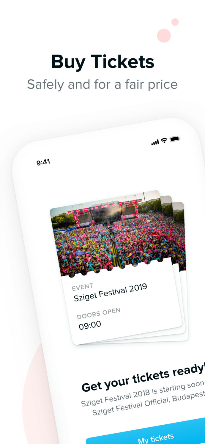 TicketSwap – Buy, Sell Tickets App Store screenshot 4