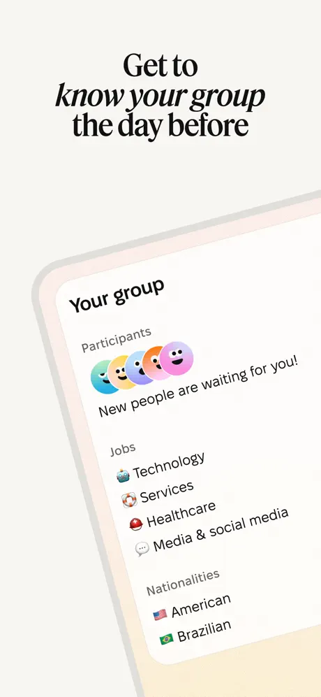 Timeleft: Make New Friends IRL App Store screenshot 5