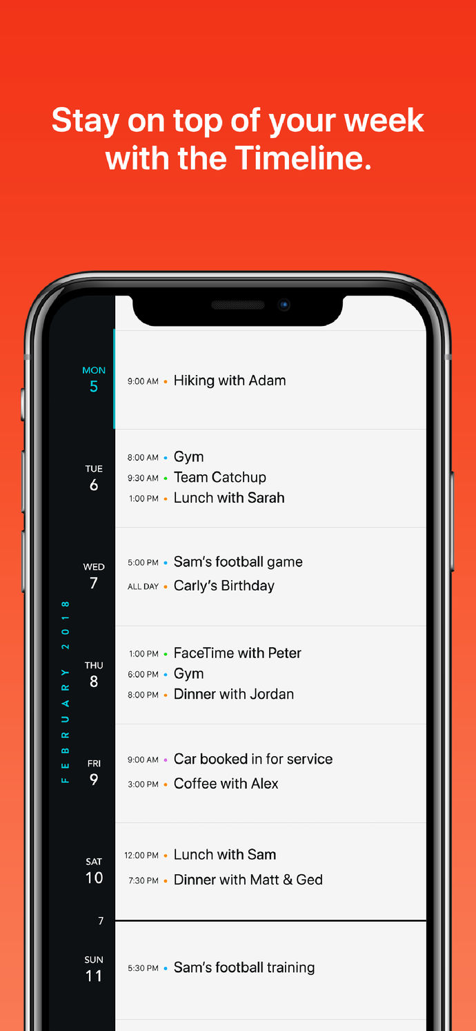 Timepage App Store screenshot 3