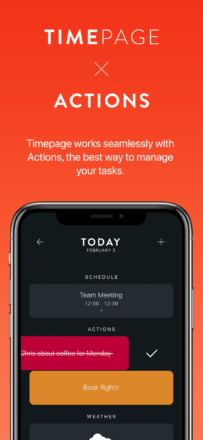 Timepage App Store screenshot 5