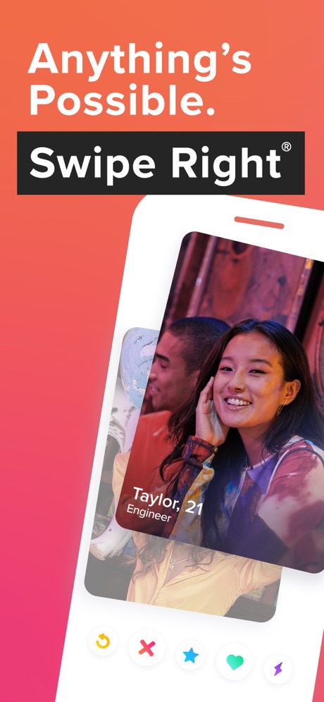Tinder – Dating & New Friends App Store screenshot 1