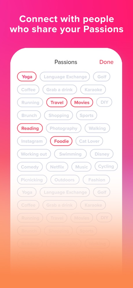 Tinder – Dating & New Friends App Store screenshot 4