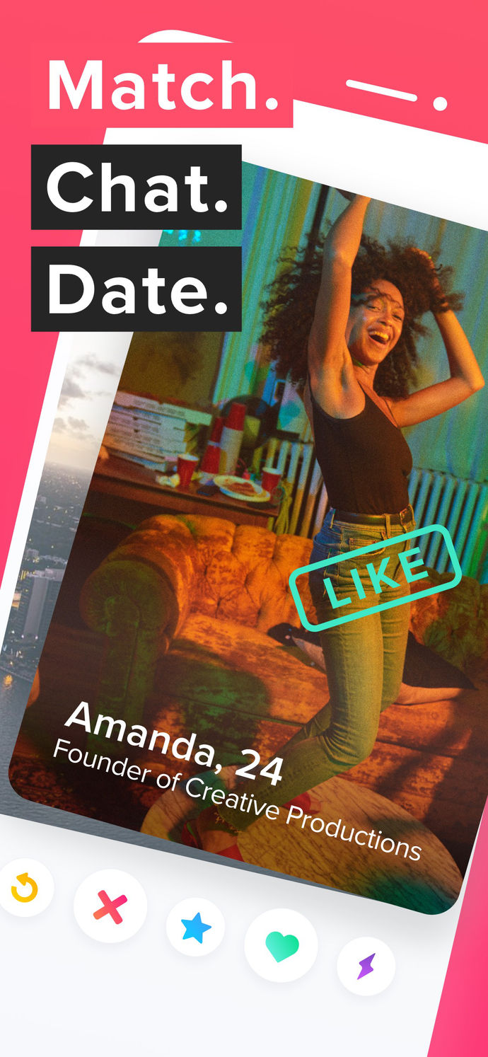 Tinder App Store screenshot 1