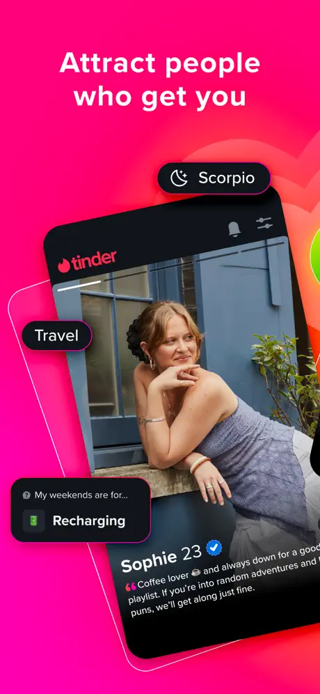 Tinder Dating App: Date & Chat App Store screenshot 2