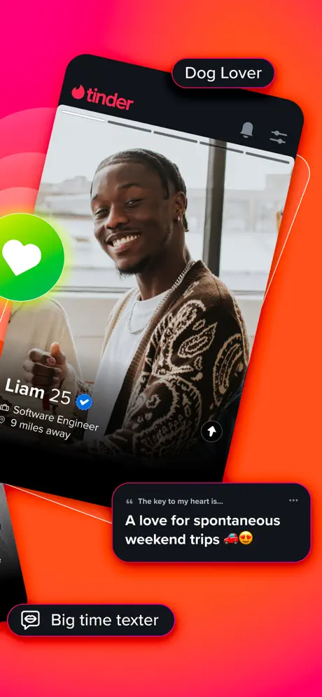 Tinder Dating App: Date & Chat App Store screenshot 3