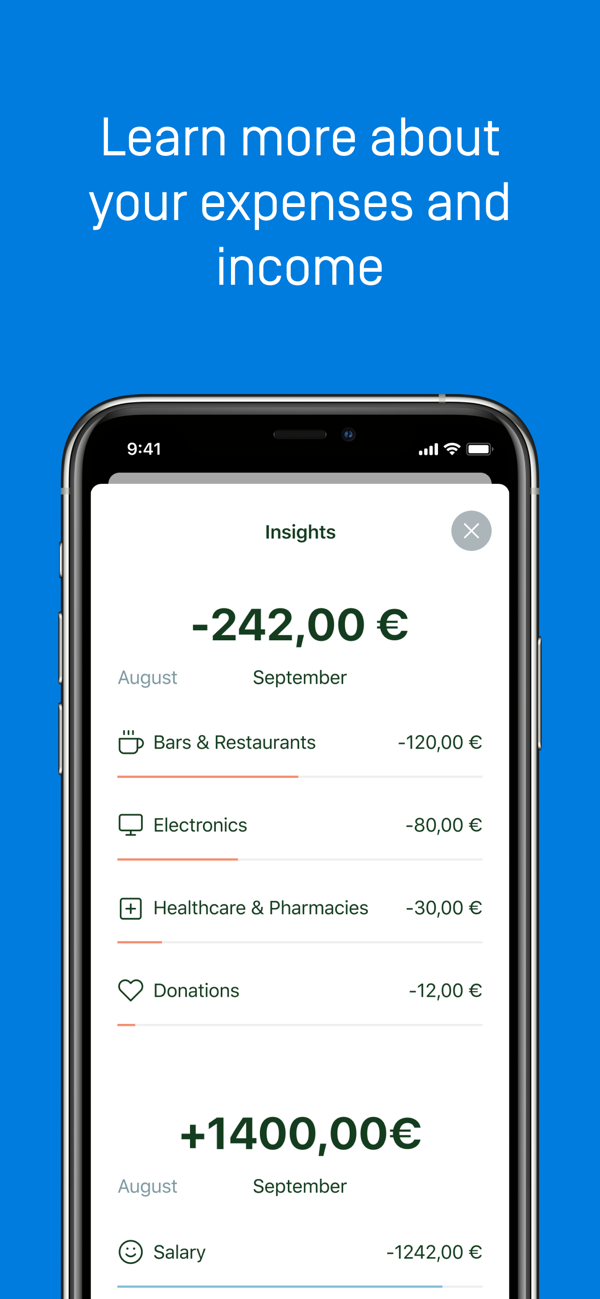 Tomorrow – Mobile Banking App Store screenshot 3