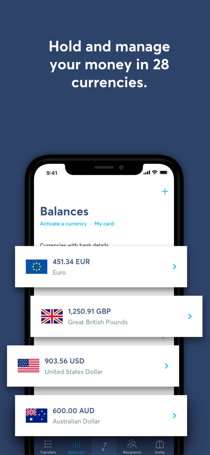 TransferWise Money Transfer App Store screenshot 4
