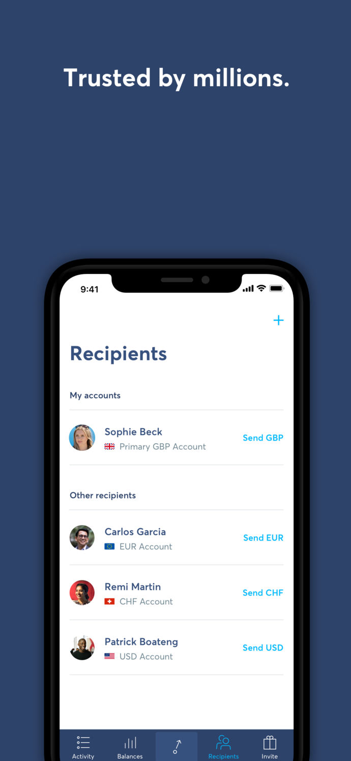 TransferWise Money Transfer App Store screenshot 5