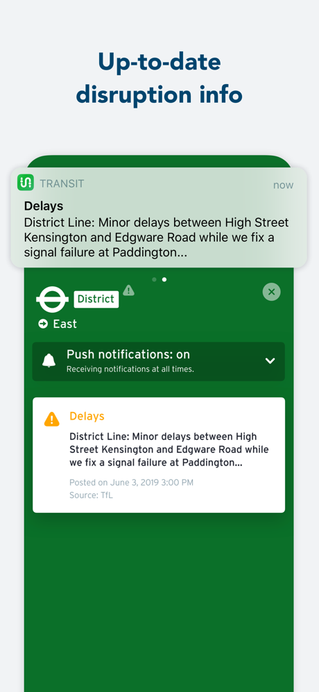 Transit • Bus & Train Times App Store screenshot 3