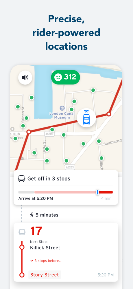 Transit • Bus & Train Times App Store screenshot 5