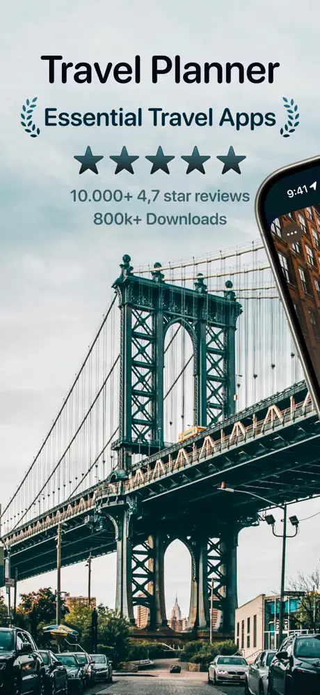 Travel Planner Guide: Tripsy App Store screenshot 1