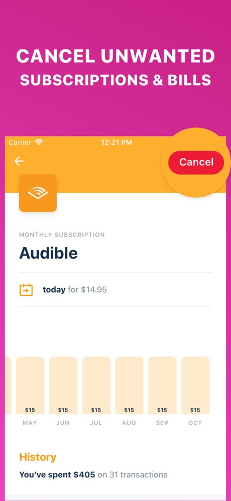 Truebill Budget & Bill Tracker App Store screenshot 8