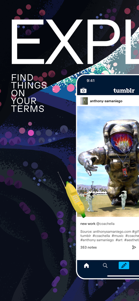Tumblr – Culture, Art, Chaos App Store screenshot 2