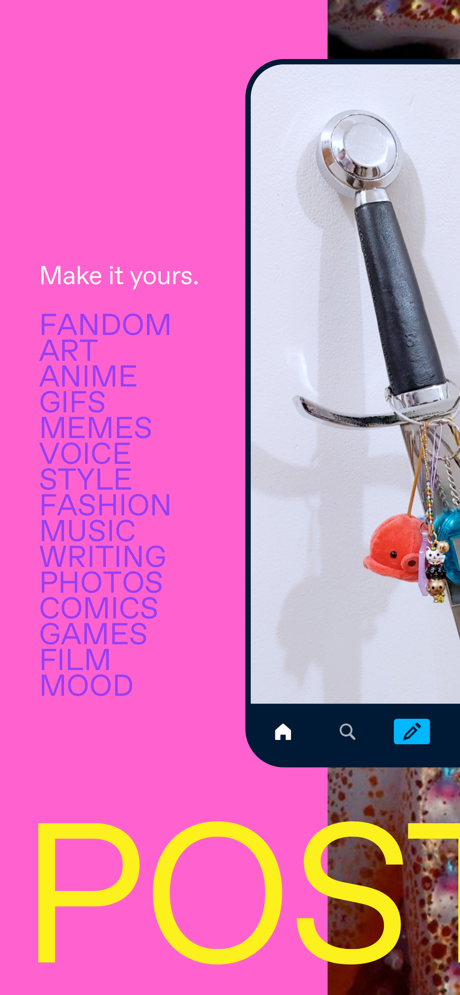 Tumblr – Fandom, Art, Chaos App Store screenshot 5